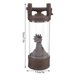 thumbnail image 5 of Incense Holder Censer Smoke Backflow Incense Burner Decor Ornament with Acrylic Cover, 5 of 5