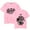 pink, variant on Santa Fe Klan T-shirt Blanco y Negro US Tour Merch Women Men Casual Fashion Short Sleeve Tee
