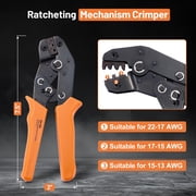 Filluck 763PCS Waterproof Wire Connectors, 41 Sets 1/2/3/4/5/6 Pin Car Electrical Terminal Connectors Kit with 22-16 AWG Wire Crimping Tool for Car Truck Motorcycle Boat Marine