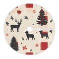 thumbnail image 6 of Yayeee Christmas Tree Skirt 47 inches for Xmas Tree Holiday Party Decoration, Christmas Forest, 6 of 6