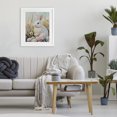 thumbnail image 3 of Stupell Industries Traditional White Easter Bunny in Wildflowers White Framed Print Under Glass, 17 x 21, by The Prints Vibe, 3 of 8