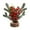 I, variant on Christmas Decoration Desktop Small Tree Simulation Flower Wreath Ornament New Year Decoration Red Fruit Small Tree for Home