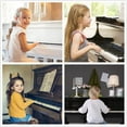 thumbnail image 5 of NOGIS Piano Keyboard Stickers for Beginners 88/76/61/54/49/37 Keys - Removable, Clear, Double Layer Coating Piano Stickers - Perfect for Kids, Easy to Install with Cleaning Cloth (Colorful), 5 of 7