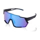 thumbnail image 1 of Gafas de motocicleta únicas 1 Pc, gafas de sol deportivas al aire libre anti-reflejo Tri-Acetato de celulosa PC UV400 para motocross, bicicleta de tierra, ATV, marco negro, lente azul, 1 of 6
