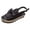 Black, variant on Clearance VerPetridure Women's Fish Mouth Wedges Beach Shoes Low-top Platform Bow Shallow Mouth Women's Sandals Summer Casual Sandals