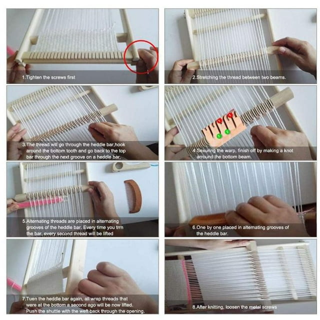 DIY Wooden Set Knitting Chair Handmade Wooden Toy Idea for Beginners Profes
