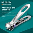 thumbnail image 2 of Cortauñas MR.GREEN de acero inoxidable con apertura ancha, 2 of 7