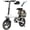 White-Basket, variant on 14" Folding Electric Bicycles with 350W Peak 500W,35 Miles 20MPH 12Ah Battery ,Ebike for Adults with Basket,UL2849