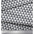 thumbnail image 2 of Soimoi Rayon Crepe Fabric Geometric Block Print Sewing Fabric Yard 46 Inch Wide, 2 of 3