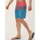 thumbnail image 2 of Lars Amadeus Pantalones cortos de bloque de color de verano pahombre Pantalones cortos de plapanadar con racon cordón rojo azul 36, 2 of 6