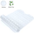 thumbnail image 2 of Tapis de Bain Douche Baignoire Antidérapant Lavable à la Machine Extra Long Tapis de Salle de Bain avec Ventouse (Transparent, 40 x 100 cm), 2 of 5