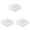 White 3PCS, variant on 2pcs Storage Container Airtight Cheese Meat Food Storage Container For Refrigerators Freezer Lunch Box Cookie Holder Meal Prep Container