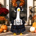 thumbnail image 5 of Halloween Porch Goose Outfit, Witch Costume Kit, Spooky Seasonal Outfit Accessories Suitable for 23 Inch Large Porch Goose Statue, 5 of 6