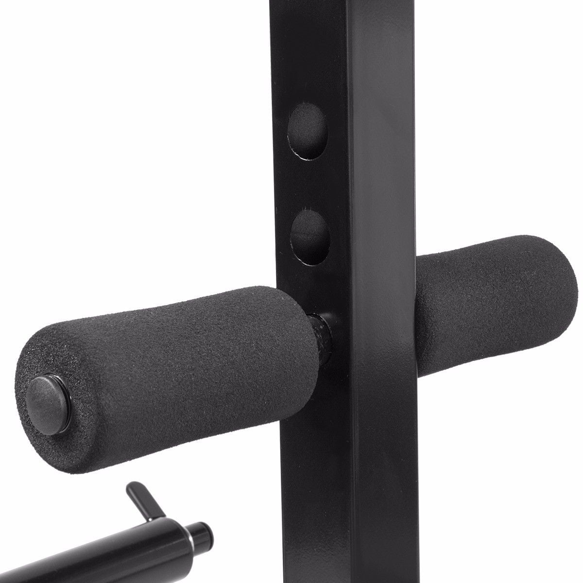 XtremepowerUS Multi Function Pro Lat Pulldown Machine with Low Row