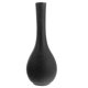 thumbnail image 1 of 1 florero de apertura estrecha para arreglos florales (negro), 1 of 6