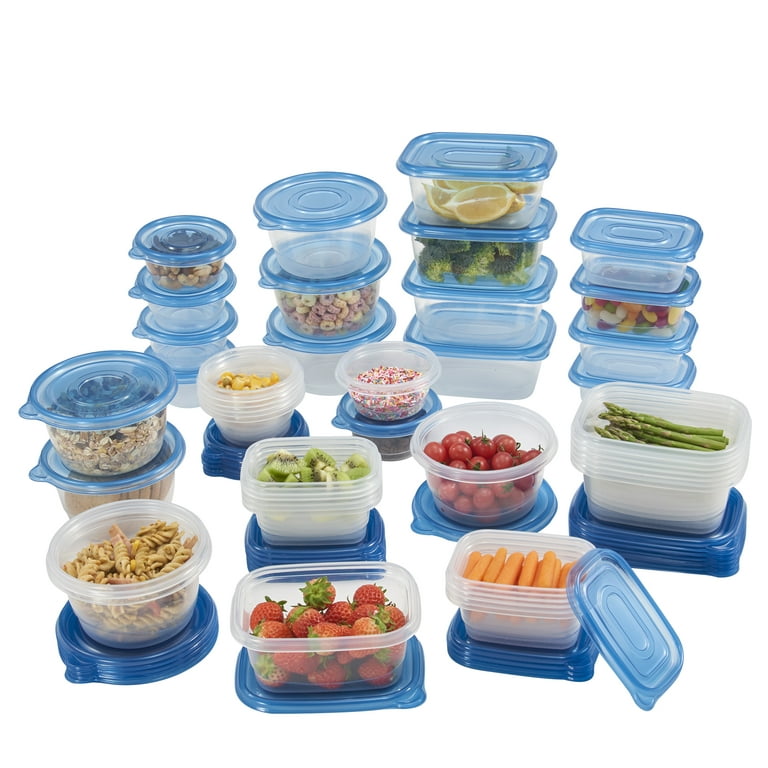 Glad Family Variety Pack Food Storage Containers, Variety-12 Count`, Clear