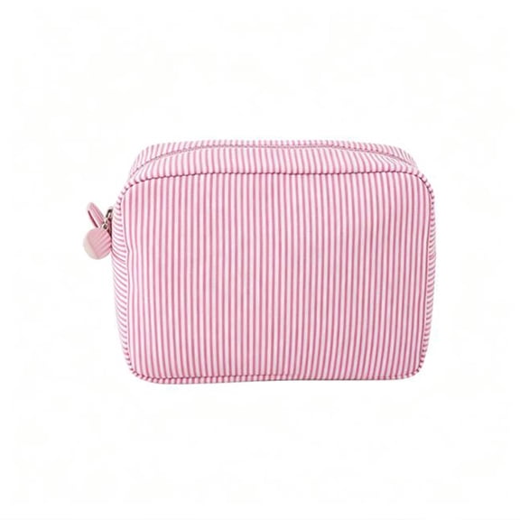 Makeup Bag, Travel Toiletry Bag for Women, Lightweight Make Up Bag, Purse Organizer Pouches Cosmetic Bag, Small Makeup Pouch Medicine Bag, Travel Essentials for Women - Hot Pink