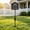 White- 01, variant on Private Property No Trespassing Sign with Stake, 12x12 inch/40.7 inch High, No Soliciting Sign for House, Weatherproof & Fade-Resistant, Easy to Install for , Front Door, Business()