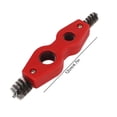 thumbnail image 2 of Yajisi Red Color Copper Pipe Cleaner Reamer with Pipe Cleaning Brush Copper Pipe Polishing Chamferer Kit, 6.3 inches / 16 cm, 2 of 9