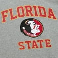 thumbnail image 5 of Men's Mitchell & Ness Heather Gray Florida State Seminoles Throwback Allover 4.0 Pullover Sweatshirt, 5 of 5