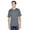 Charcoal, variant on Men's Cool & Dry Basic Performance T-Shirt - CHARCOAL - XL