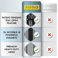 thumbnail image 6 of AUGO Magnetic Screen Door - Self Sealing, Heavy Duty, Hands Free Mesh Partition Keeps Bugs Out - Pet and Kid Friendly - Patent Pending Keep Open Feature - 38 Inch x 97 Inch, 6 of 6