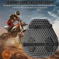 thumbnail image 4 of Motorcycle Seat Cushion Shock Absorption 3D Honeycomb Mesh Motorbike Scooter Seat Pad Waterproof Motorbike Cushion Seat Cover, 4 of 5