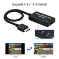 thumbnail image 4 of Mcbazel PS1/PS2 to HDMI Adapter Converter Support 4:3/16:9 Screen Aspect Ratio Switch and Switching 480p/720p Resolution, 4 of 8