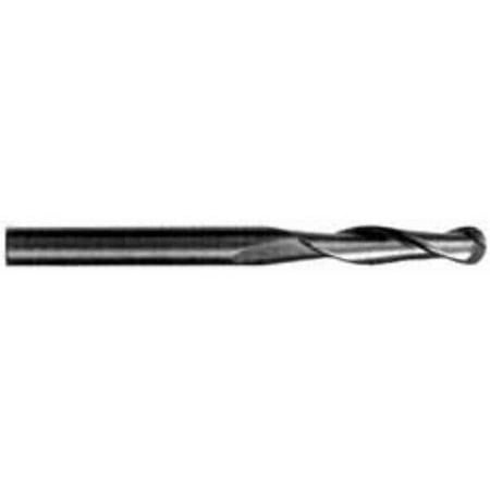 

Atrax 5/8 Diam 2-1/4 LOC 4 Flute Solid Carbide Ball End Mill Uncoated Single End 5 OAL 5/8 Shank Diam