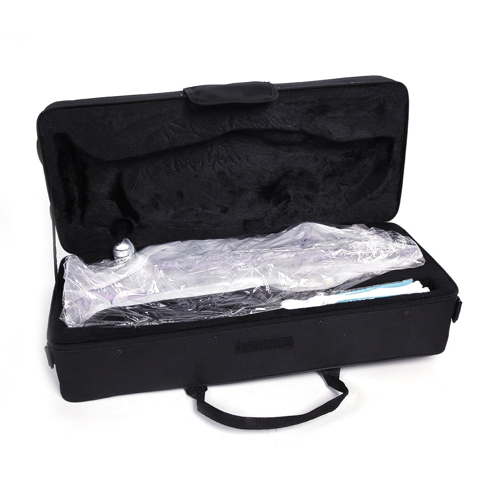 Topcobe Brass B Flat Trumpet with Hard Case Gloves Cleaning Kit, Trumpet for Student Beginner