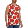thumbnail image 2 of Pofeuu Hand Drawn Tomatoes Print Men's Muscle T-Shirt, Sleeveless, Muscle Tank, Classic Muscle Tee Top For Men Casual Sleeveless Muscle T-Shirt Trendy Clothes-XX-Large, 2 of 7