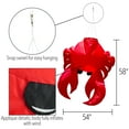 thumbnail image 6 of In the Breeze 5230 — Crab Big Breeze Windsock™ — Large, 3D Beach Windsock for Yards, Gardens, Patios, 6 of 7
