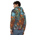 thumbnail image 2 of Sigee Scooby-Doo Q for Men's Zip-Up Hoodie Moisture Wicking and Breathable, Full Zip Hooded Sweatshirt,3X-Large, 2 of 8