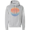 thumbnail image 2 of Inktastic Lake of the Ozarks Distressed Retro Sunset Adult Hoodie Sweatshirt, 2 of 4