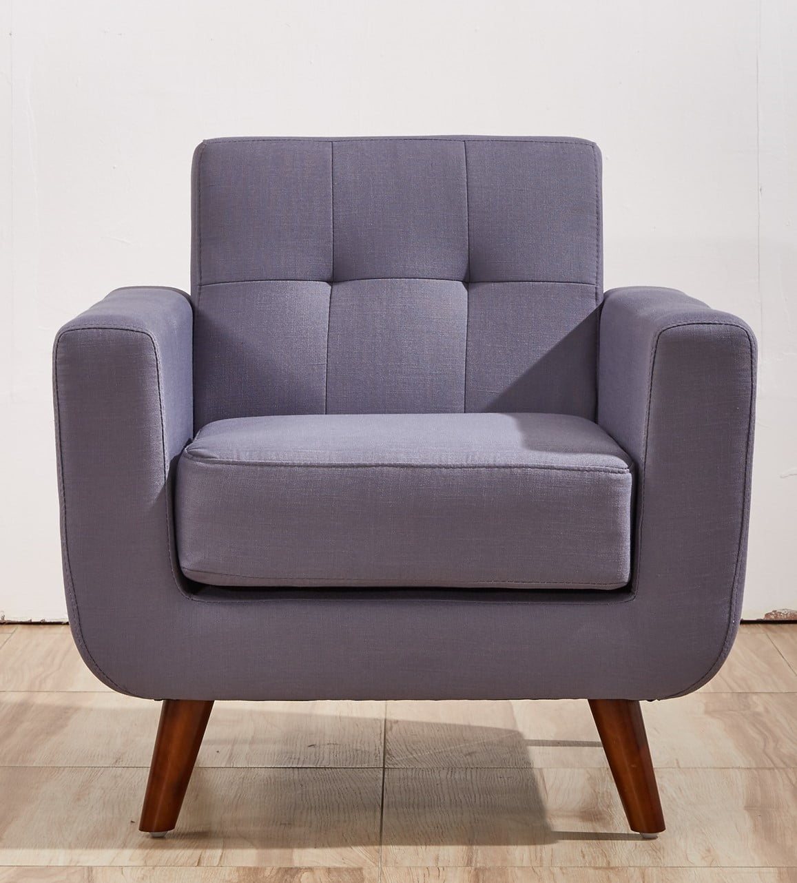 Zohaib 31.1'' Wide Tufted Linen Lounge Chair