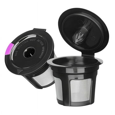 Reusable K Cups for K Mini, K Elite, K Classic, K Compact, K Latte, K Select and All 2.0 & 1.0 Coffee Makers 2PCS