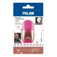 thumbnail image 1 of Sacapuntas con Depósito y Goma Milan Capsule Copper Rosa SIN TAMAÑO, 1 of 3