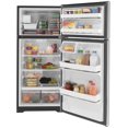 thumbnail image 2 of GE APPLIANCES GIE17GSNRSS top freezer freestanding refrigerator, 2 of 5