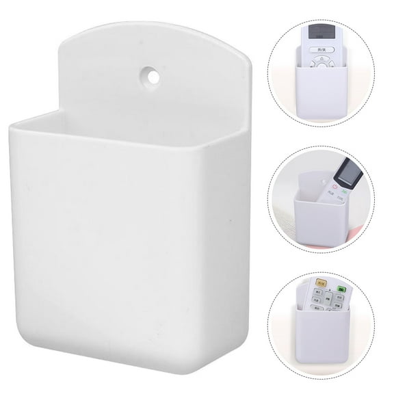 FELTECHELECTR 2 Pcs Organizer Remote Holder Wall Mount Control Hanger
