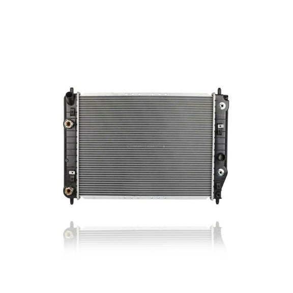 Radiator - Pacific Best Inc. Fit/For 2934 05-13 Chevrolet Corvette 6.0/6.2L V8 Automatic - Plastic Tank, Aluminum Core