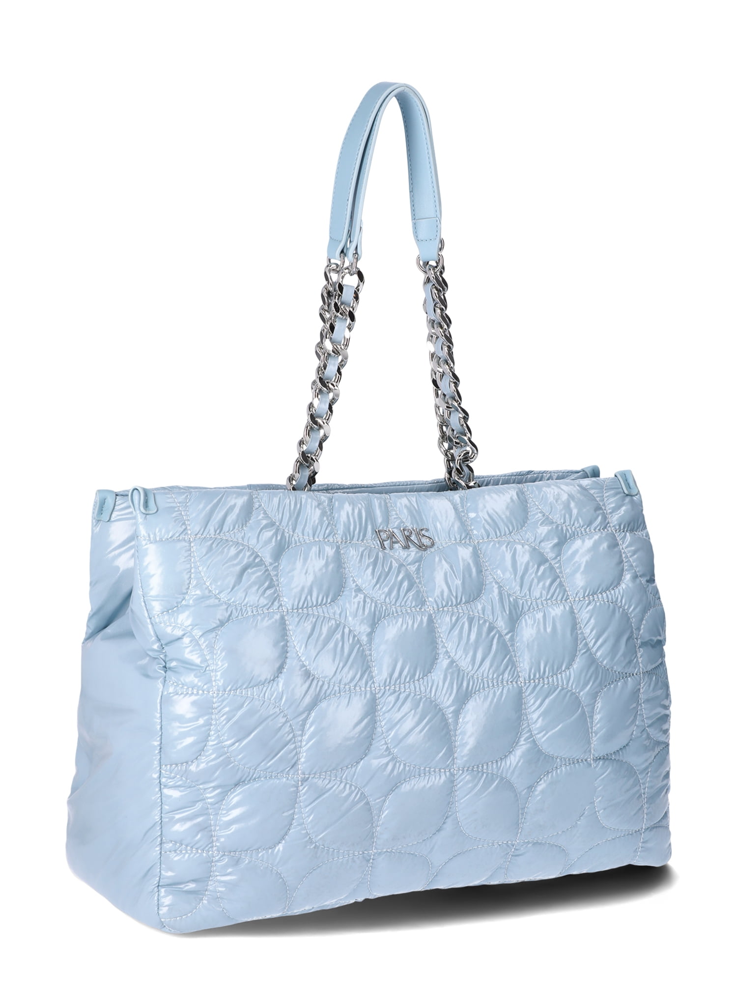 Paris Hilton Women's Carson Quilted Nylon Triple Compartment