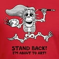 thumbnail image 3 of CafePress - Stand Back! T Shirt - Men's Fitted T-Shirt, 3 of 4