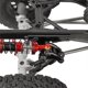 thumbnail image 3 of Vogacara Amortiguador trasero delantero RCGOFOLLOW, pieza de coche RC, amortiguador trasero delantero liso para 1/10 Axial SCX10 90046 Crawler Kits de construcción modelo, 3 of 6