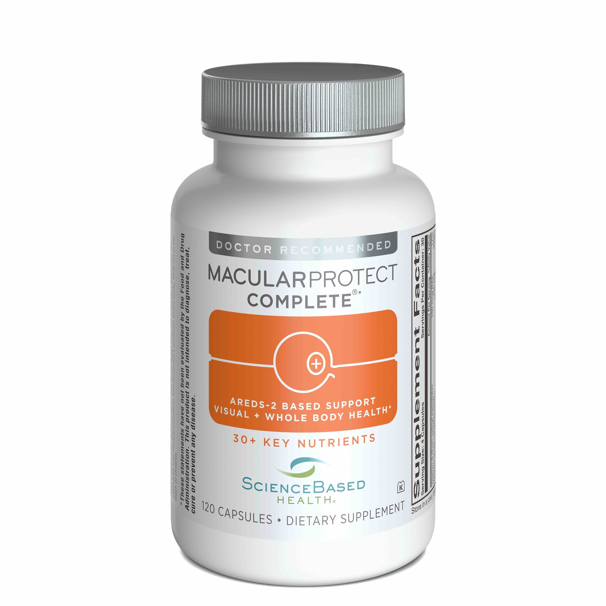 ScienceBased Health MacularProtect Complete AREDS 2 Multivitamin - Lutein & Zeaxanthin - 120 count