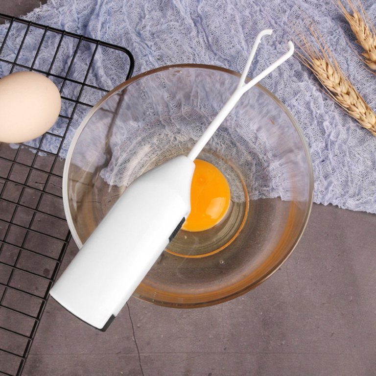 TINYSOME Kitchen Plastic Whisk Mixer Egg Beater, Sturdy Kitchen