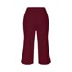 thumbnail image 4 of MKLEKYY Leggings deportivos para mujer, pantalones de yoga de pierna ancha para mujer, pantalones deportivos de cintura alta, sueltos, de punto, de color sólido y con bolsillos, 4 of 4