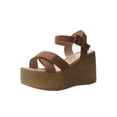 thumbnail image 1 of Leutsin Women Ankle Strap Summer Slide Sandals Platforms Wedges Shose, 1 of 9