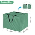 thumbnail image 3 of Cubierta de parrilla de gas Uxcell BBQ, 32" x 32" x 24" impermeable y resistente a la intemperie para parrilla de carbón al aire libre [Verde], 3 of 7