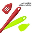 thumbnail image 3 of Juego de mini utensilios de cocina de 2 piezas: utensilios de cocina de silicona con pala para ensalada y pala para drenaje, 3 of 5