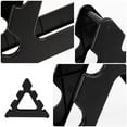 thumbnail image 3 of Luxshiny Porte-Haltères Noir PP Solution de Rangement Robuste pour Athlètes Assaisonnés 1 Paire, 3 of 8